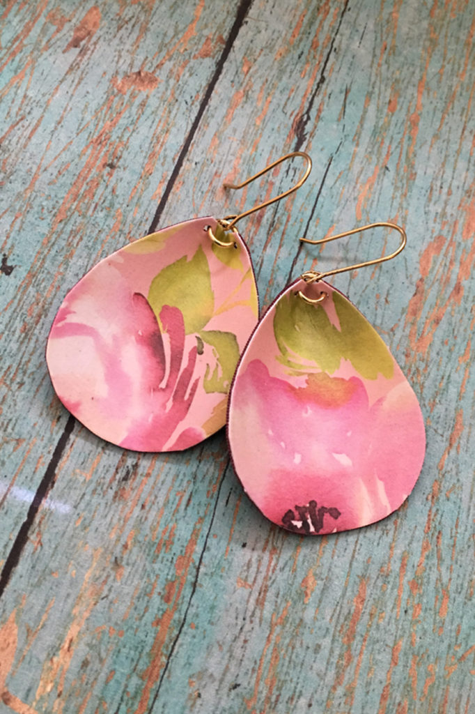 Leather Earring SVG files for Cricut and Silhouette
