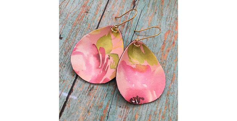 SVG Files for Making Leather Earrings on Cricut