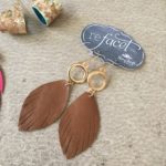 Leather Earrings SVG